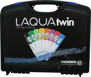 Carrying case for 7 LAQUAtwin meters