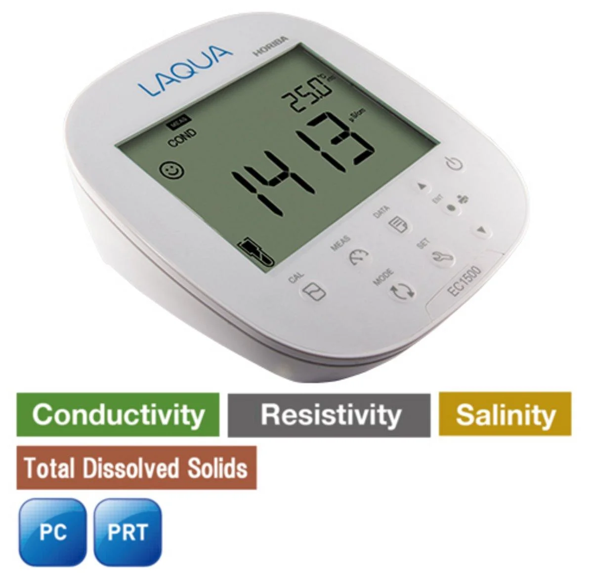 LAQUA EC1500 Benchtop Conductivity/Resistivity/TDS/Salinity/Temp Meter