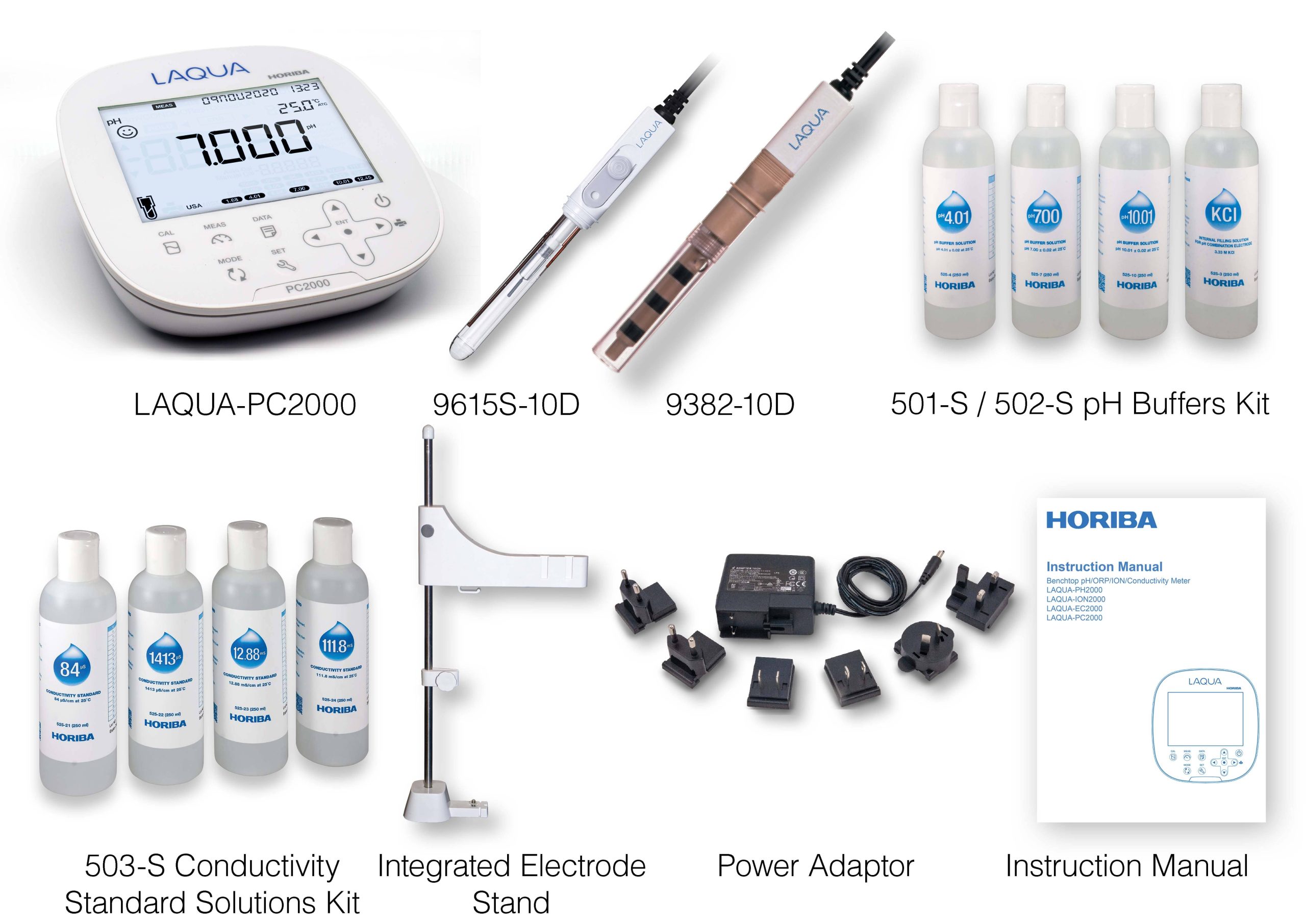 PC2000 (pH/ORP/ION/Conductivity/TDS/Resistivity)